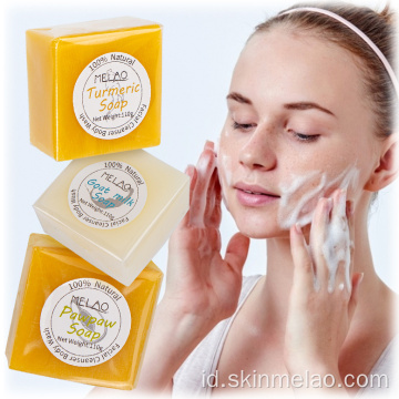 Sabun pepaya pawpaw facial kunyit organik